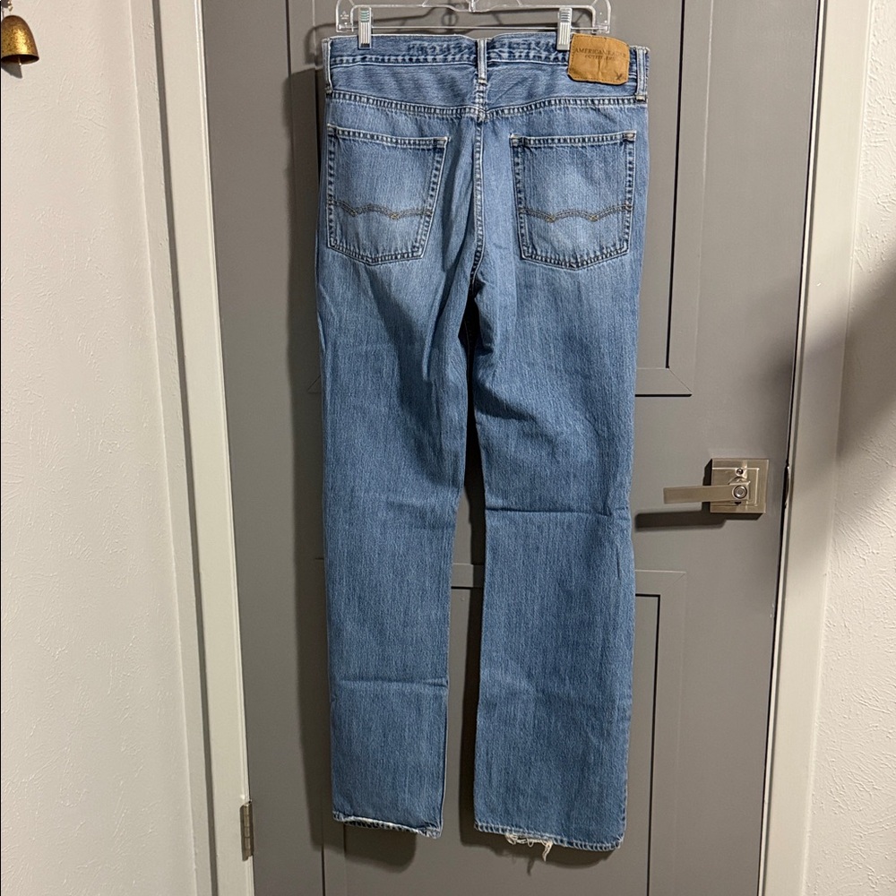 American Eagle Outfitters Light Blue Straight Jeans
